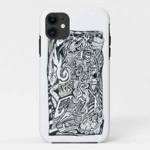 Anxiety Attack by Brian Benson iPhone 11 Case