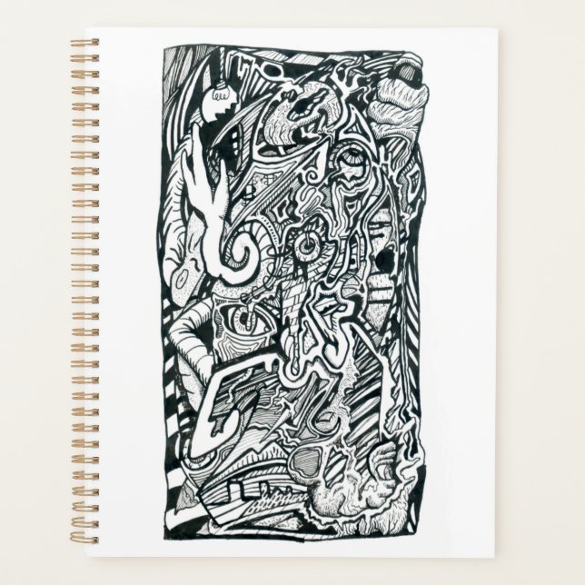 Anxiety Attack by Brian Benson Planner (Front)