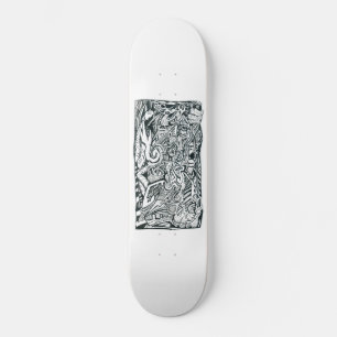 Anxiety Attack by Brian Benson Skateboard