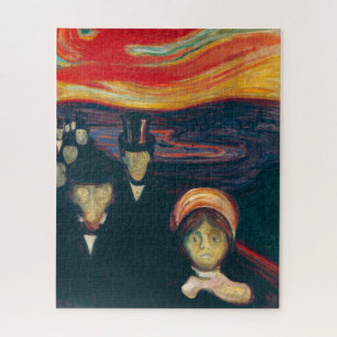 Anxiety by Edvard Munch Jigsaw Puzzle