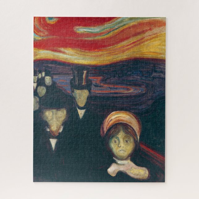Anxiety by Edvard Munch Jigsaw Puzzle (Vertical)