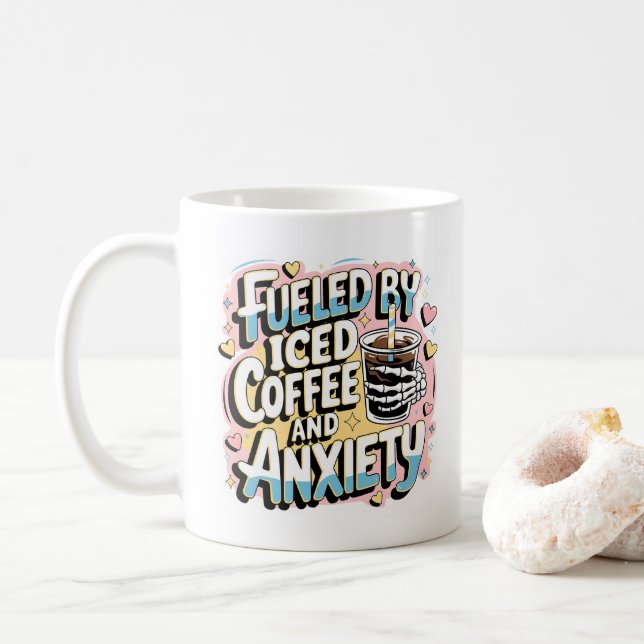 Anxiety Coffee Mug (With Donut)