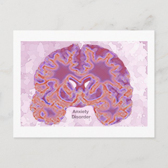 Anxiety Disorder Postcard (Front)