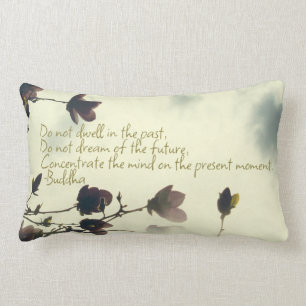 Anxiety Inspiration from the Buddha Lumbar Cushion