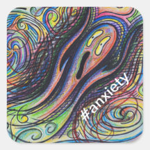 #anxiety sticker