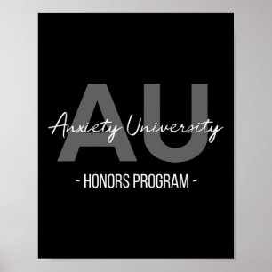 Anxiety University Honours Program Poster