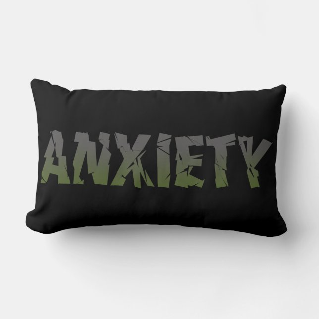 Anxiety Ver 2 Pillow (Front)