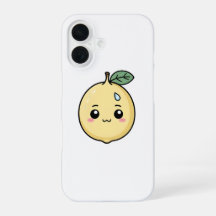 Anxious Lemon with a Sweat Drop