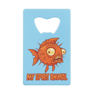 Anxious Quirky Blowfish Spirit Animal