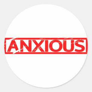 Anxious Stamp Classic Round Sticker