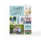 Any Age 5 Photo Collage Light Blue Custom Birthday