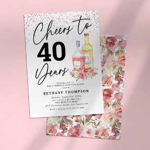 Any Age Adult Women Birthday Party Invitation
