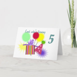 Any Age Birthday Card