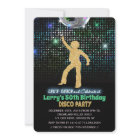 ANY AGE - Disco Birthday Party Invitation