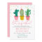 ANY AGE - Fiesta Cactus Birthday Invitation