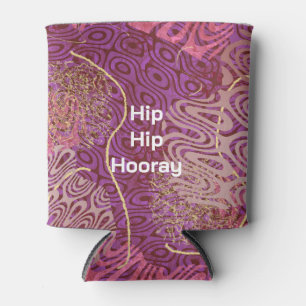 Any Age Hip Hip Hooray Party Can Cooler