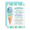 ANY AGE - Ice Cream Boy Birthday Invitation