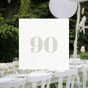 Any Age Neutral Birthday Cocktail Napkins