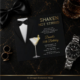 ANY AGE - Spy Secret Agent Birthday Invitation