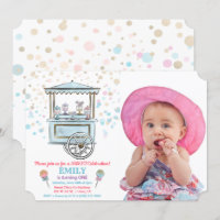 ANY AGE - Sweet Candy Shop Birthday Invitation