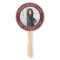 ANY Birthday 2 Photos Brushed Burgundy and Gold