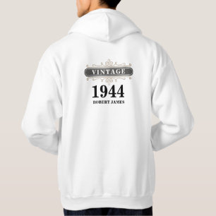 Any Birthday Age Vintage Hoodie