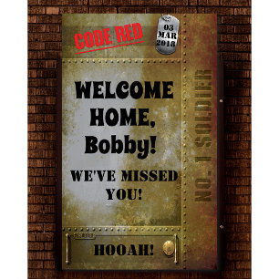 ANY BRANCH - Military Homecoming Banner