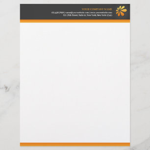 Any Business with Logo Letterhead