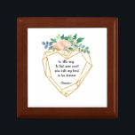 ANY COLOR Poem Wedding Ring Gift Box<br><div class="desc">"Go,  little ring,  to that same sweet who hath my heart in her domain." This beautiful ring box features the romantic quote from Chaucer.</div>