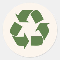 Any Color Recycle Reuse Arrow Eco Friendly Symbol