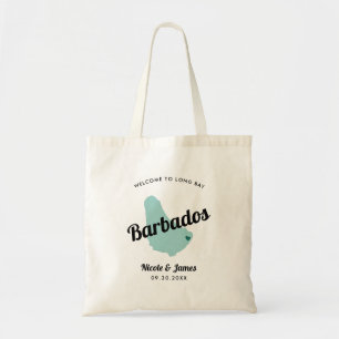 Any Colour Barbados Wedding Welcome Bag, Tote Bag