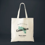 Any Colour Costa Rica Wedding Welcome Bag, Tote Bag<br><div class="desc">Wedding weekend welcome gift bag for out of town guests to your wedding, featuring image of Costa Rica. You may edit the colours for any part of this design, as well as move the heart to the location of your wedding. To change colours, click personalise and then "edit using the...</div>
