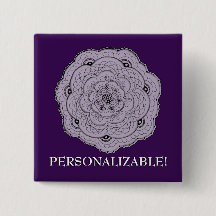 Any Colour Lace Look Crochet Doily Flower