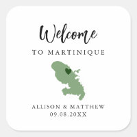 Any Colour Martinique Wedding Welcome Bag or Box