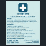 Any Colour Medical Symbol, EMT, Paramedic Flyer<br><div class="desc">Any Colour Medical Symbol,  EMT,  Paramedic Advertising Flyers By The Business Card Store.</div>