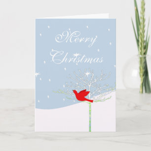 Any Colour Red Periwinkle Christmas Bird Holiday