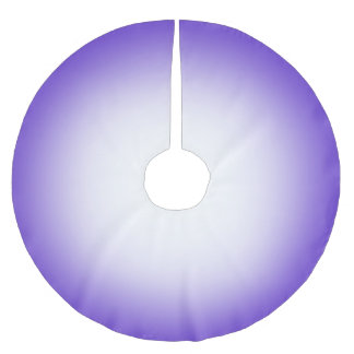 Any Colour with Purple Ombre Tree Skirt