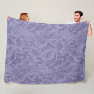 Any Colour You Like Enlarged Lace Pattern Fleece Blanket