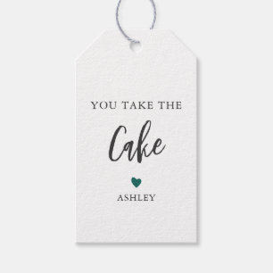 Any Colour You Take the Cake, Cupcake or Cake Pop Gift Tags