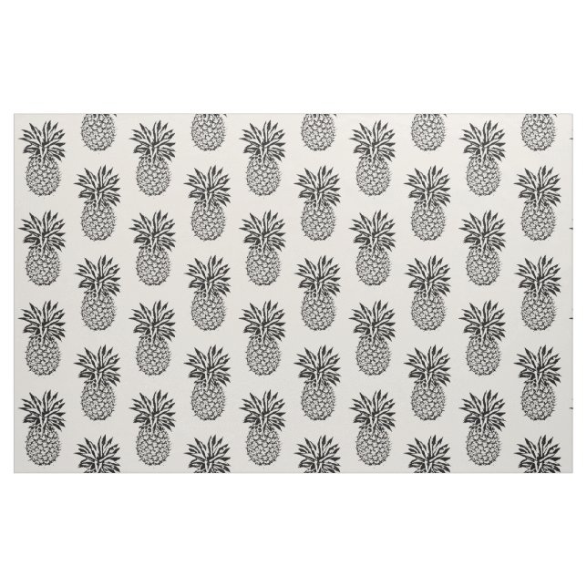 Any Custom Colour Cute Iconic Pineapple Fabric (Yard)