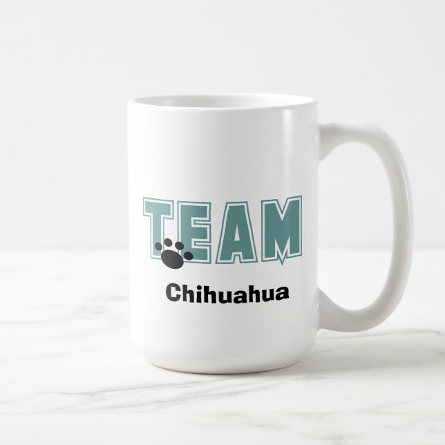 Any Dog Breed TEAM Coffee Mug (Right)