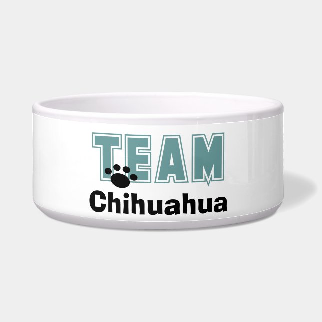 Any Dog Breed TEAM Dog Bowl (Front)