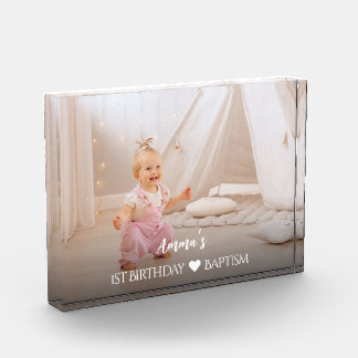 Any Event Create Your Own Keepsake Custom Photo Block