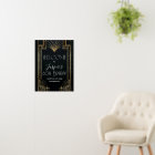ANY EVENT - Roaring 20s Welcome Sign Foam Boards