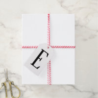 Any Letter | Black & White or DIY Colours