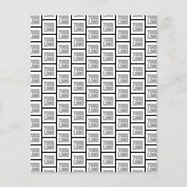 Any Logo or Image Repeating Pattern (Front)