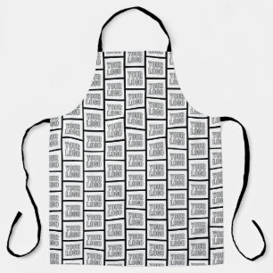 Any Logo or Image Repeating Pattern Apron