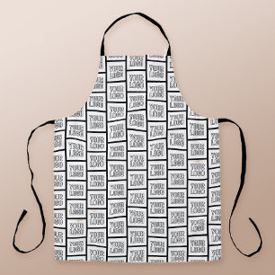 Any Logo or Image Repeating Pattern Apron
