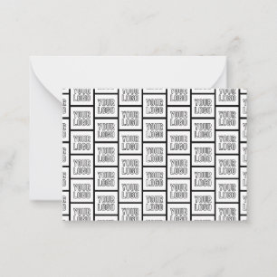 Any Logo or Image Repeating Pattern Card