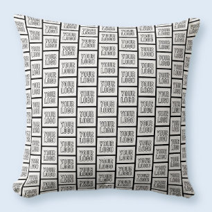 Any Logo or Image Repeating Pattern Cushion